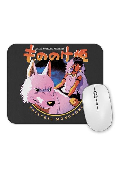 Baskı Dükkanı Mouse Pad Mononoke Hime