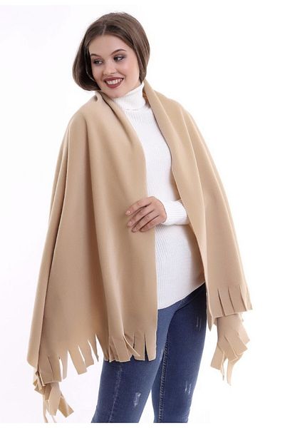 NERGIZ Κασκόλ Polar Winter Beige κασκόλ
