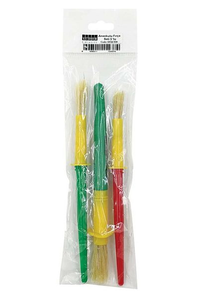 Südor My First Brush 3-Piece Painting Brush Preschool Brush
