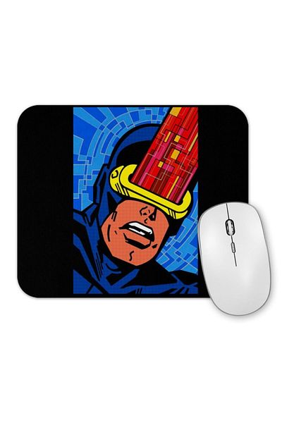 Baskı Dükkanı X-Men Vintage Κύκλωπας Mouse Pad