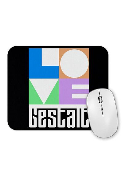 Baskı Dükkanı Подложка за мишка Love Gestalt