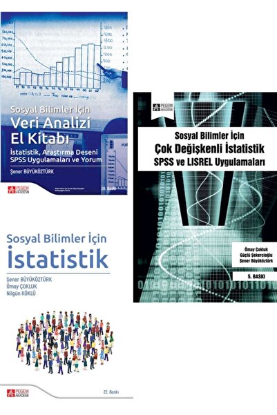 Seçkin Yayıncılık Sosyal Bilimler Için Veri Analizi El Kitap-sosyal Bilimler ...