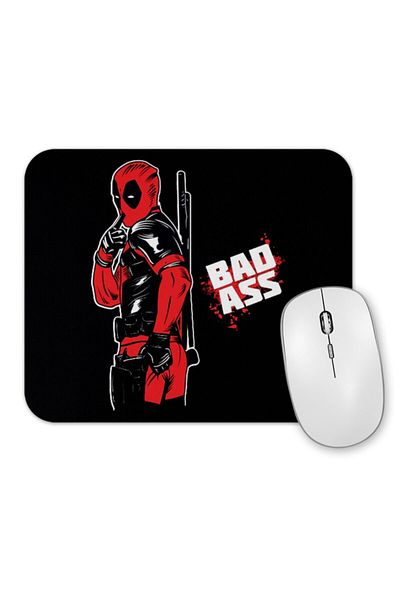 Baskı Dükkanı Deadpool Bad Ass Mouse Pad