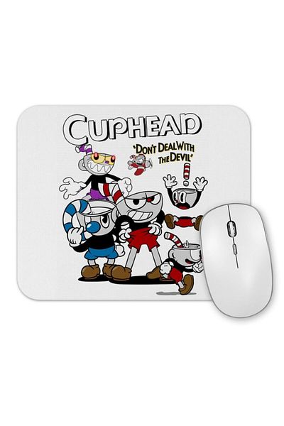 Baskı Dükkanı Подложка за мишка Cuphead One