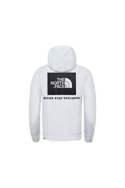 THE NORTH FACE M Raglan Redbox Hoodie - Eu Ανδρικά φούτερ εξωτερικού χώρου Nf0a2zwufn41 Λευκό