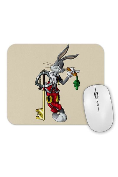 Baskı Dükkanı Подложка за мишка Looney Tunes The King Bugs Bunny