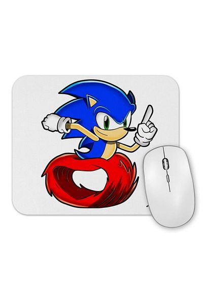 Baskı Dükkanı Подложка за мишка Sonic Movie 03