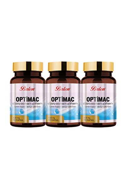 Balen Optimac Noodle Extract -vitamin 630 Mg 60 Capsules X 3 Pieces
