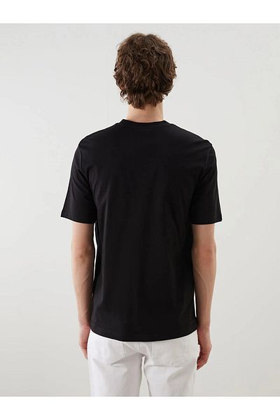 LC Waikiki Tricou pentru bărbați din bumbac pieptănat cu decolteu crew Matchbox Brooklyn