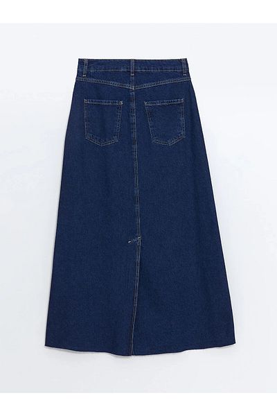 LC Waikiki Slim Fit Women's Jean Skirt
