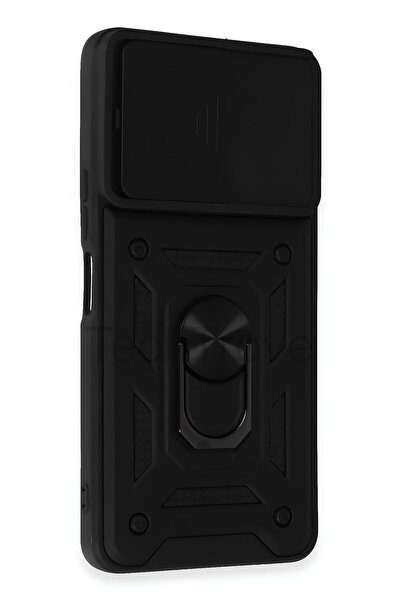 TechTrove Vivo Y36 Kılıf Sürgülü Kamera Korumalı Yüzüklü Stand Olabilen Magne...