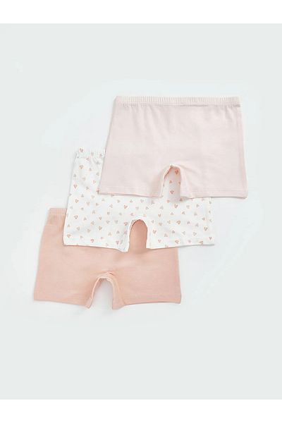 LC Waikiki Printed Girl's Boxer Set of 3
