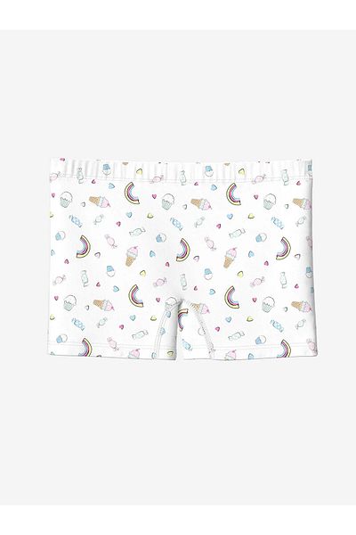 LC Waikiki Printed Girl's Boxer Set of 3
