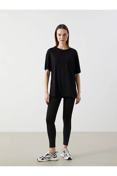 LC Waikiki Tricou sport pentru femei în amestec modal supradimensionat