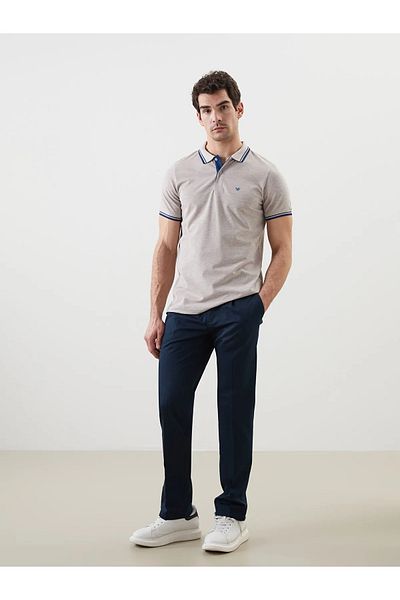 LC Waikiki Ανδρικό T-Shirt Polo Neck Pique