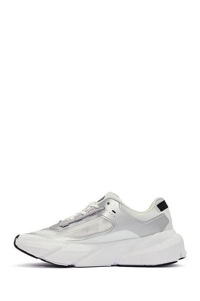 Derimod Acbc X Derimod Women's White Lace-Up Thick Sole Sneaker 25Sfd43516F