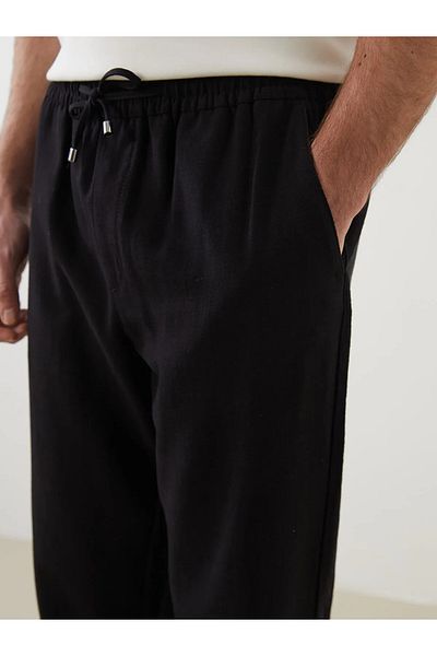 LC Waikiki Ανδρικό παντελόνι Standard Fit Linen Look