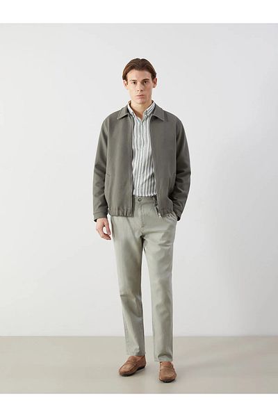 LC Waikiki Ανδρικό παντελόνι Standard Fit Line Blended