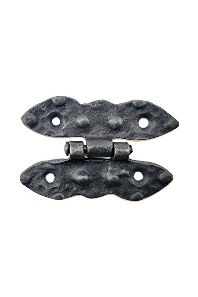 Skygo مفصلة نحاسية مزخرفة على الطراز العتيق - 75 × 50 مم، أكسيد