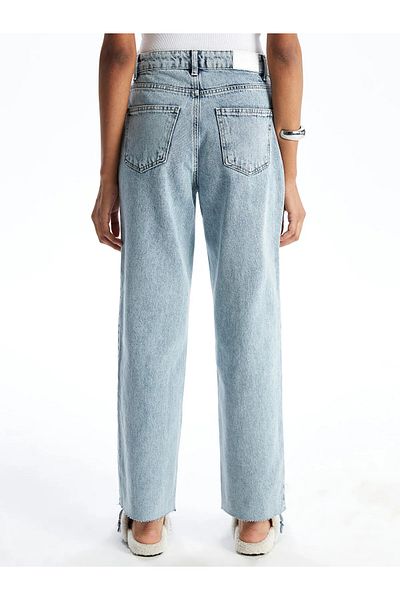 LC Waikiki Pantaloni Jean de damă Straight Fit