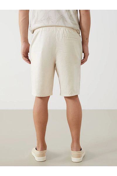 LC Waikiki Ανδρικό σορτς Standard Mold Linen Look