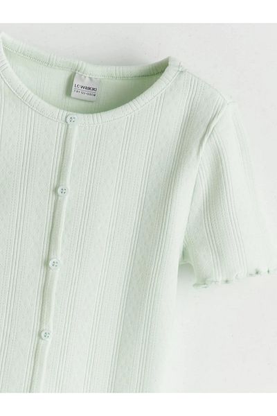 LC Waikiki Tricou pentru fetiță cu gât