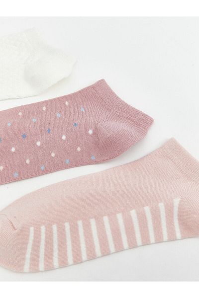 LC Waikiki Patterned Women's Booties Socks 5-Pack
