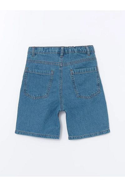 LC Waikiki Elastic Waist Boy Jean Shorts