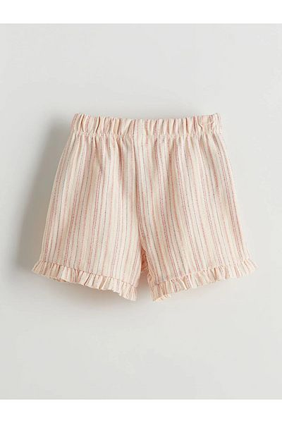 LC Waikiki Strappy Girl's Blouse and Shorts 2 Pcs