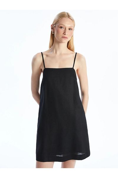 LC Waikiki Mini rochie cu guler pătrat 100% in