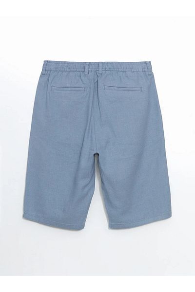 LC Waikiki Ανδρικό σορτς Standard Mold Linen Blend