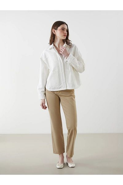 LC Waikiki Cămașă de jeans oversize pentru femei