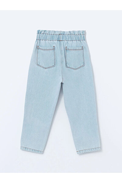 LC Waikiki Blue Elastic Waist Girls' Jeans