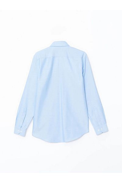 LC Waikiki Slim Fit μακρυμάνικο ανδρικό πουκάμισο Oxford