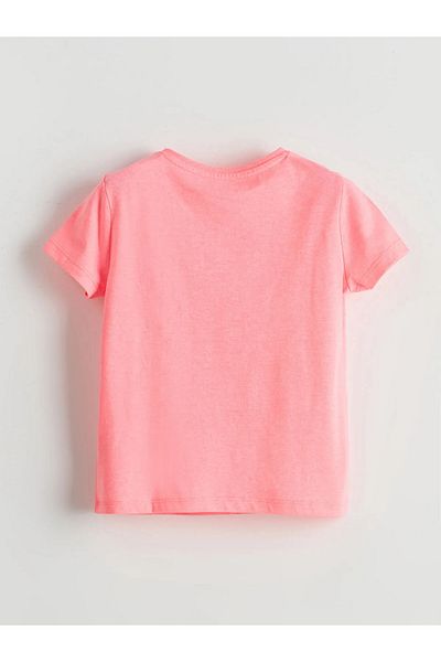 LC Waikiki T-Shirt για κορίτσια με λαιμόκοψη 2 τεμαχίων