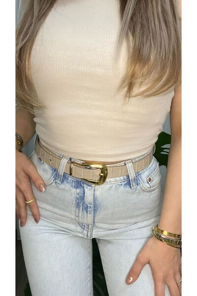 Lydie's ŽENSKA ZLATNA KOPČA Kaiš