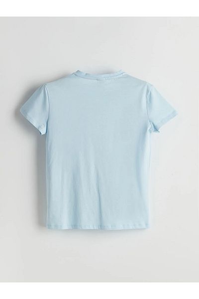 LC Waikiki Tricou pentru fetiță cu gât roșu