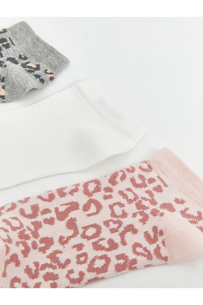 LC Waikiki Patterned Women's Booties Socks 5-Pack