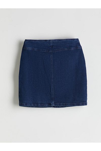 LC Waikiki Standard Fit Mini Jean Skirt