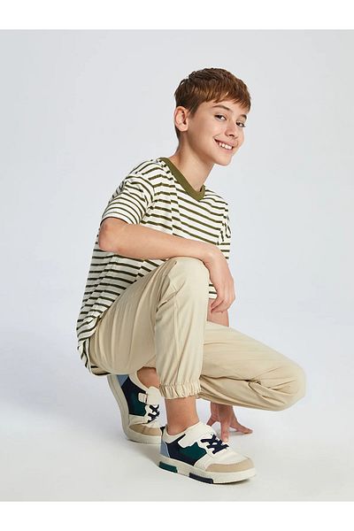 LC Waikiki Pantaloni de jogger pentru băiat cu talie elastică