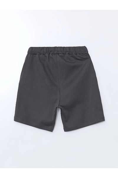 LC Waikiki Elastic Waist Printed Boys Shorts Pack of 2
