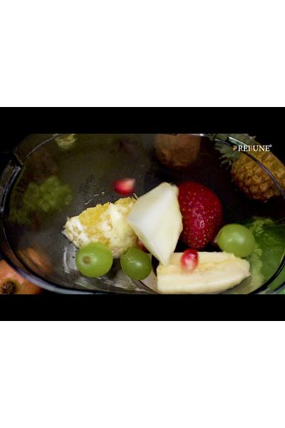 rebune Slow Electric Juicer 150W - 1000ml - Red - RE-2-080