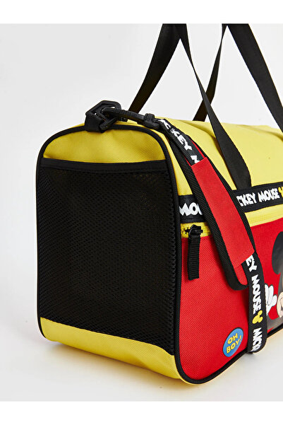 LC Waikiki Mickey Mouse Baskılı Erkek Çocuk Spor Çantası