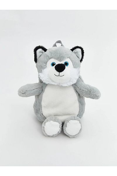 LC Waikiki Boy's Backpack with Plush Animal Figures