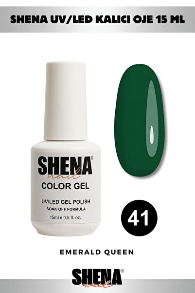 Shena Kalıcı Oje 15 ml - 41 Zümrüt Yeşil - Uv/led Gel Polish ❤ From Dubai