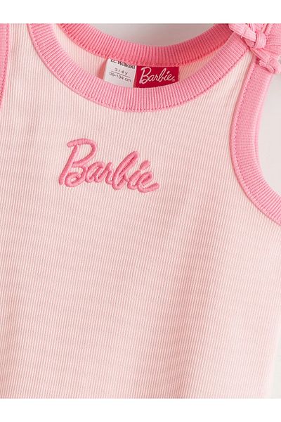 LC Waikiki Crew Neck Brb Printed Girl's Undershirt