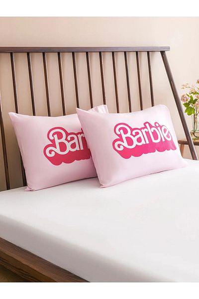 LC Waikiki Barbie Printed Pillow Case 2 Pack 50X70 cm