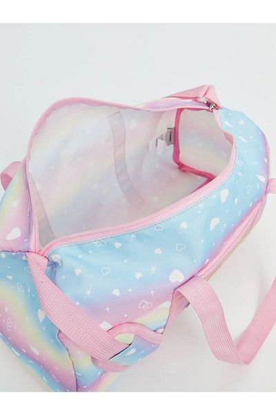 LC Waikiki Heart Printed Girl's Sports Bag