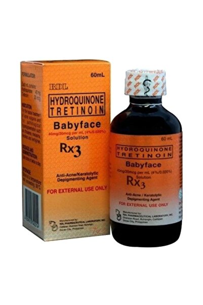 Babyface Baby Face Hydroquinone Tretinoin Solution Clear 60ml