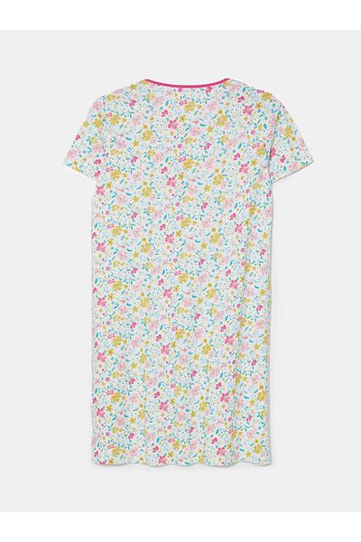 LC Waikiki U Neck Floral Women's Nightgown
